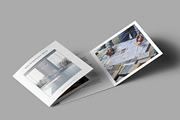 Square Bi-Fold Brochure Mockup, an Advertising Mockup by Illusiongraphic (Thumbnail 6 of 22)