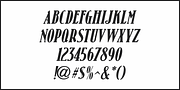 Tightwad JNL, a Font by Jeff Levine Fonts (Thumbnail 5 of 5)