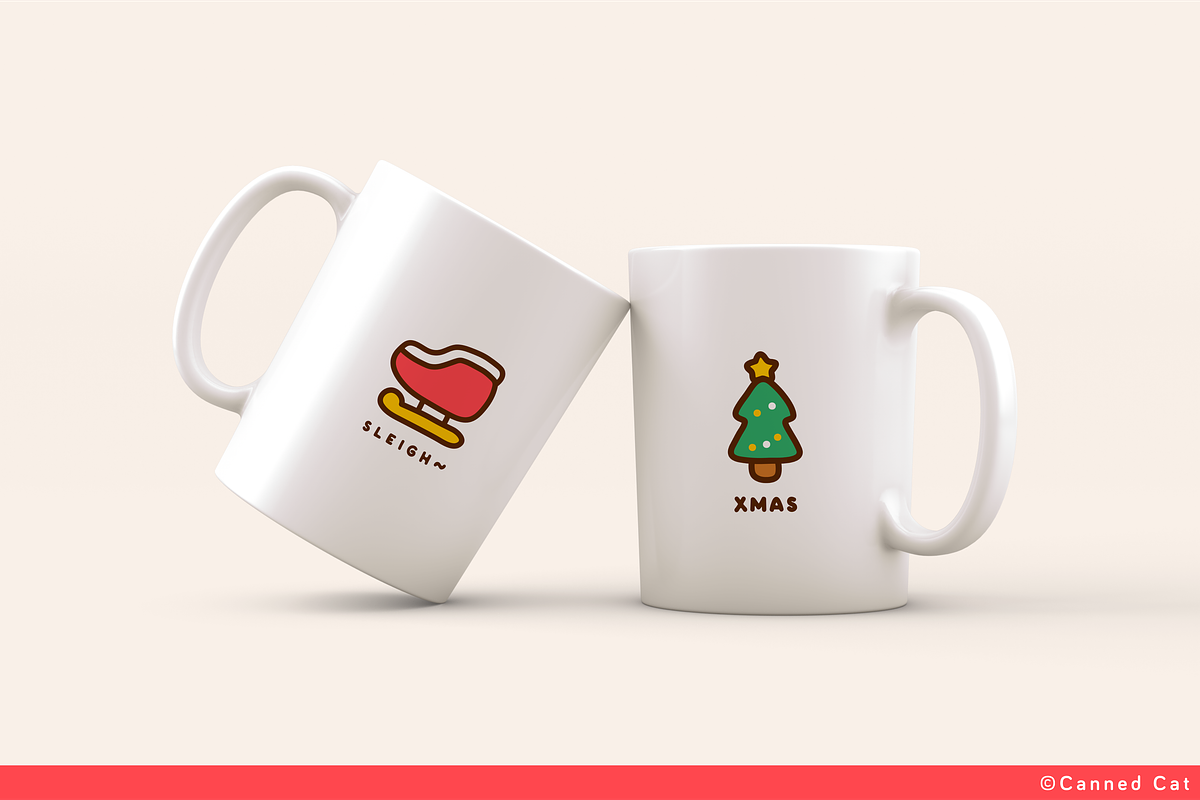 Little Christmas Icons Set #1, an Outline Icon by Canned Cat (Photo 6 of 6)