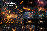 Sparkling - 71 images, a Holiday Photo by Handmadefont (Thumbnail 1 of 13)