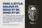 T-Shirt Merch Print Kit + Mockups, a Palette Add-On by Rebus Illustration (Thumbnail 2 of 9)