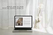 Showit Photo Gallery Add On Template, a Landing Page Template by Blush Created (Thumbnail 5 of 10)