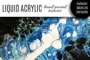 Liquid Acrylic Hand-Poured Textures