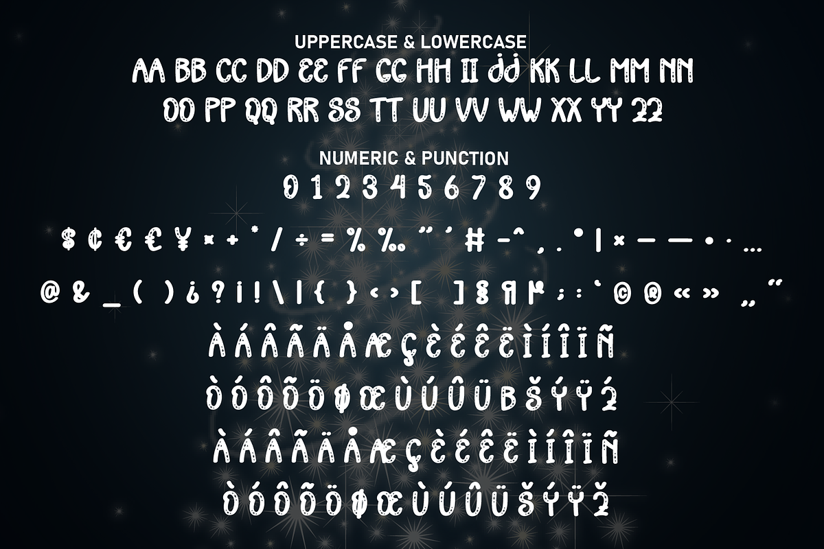 Christmas Starlight | Script Font, a Script Font by Scratchones (Photo 7 of 8)