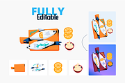 World Classic Food Icon Pack, a Duotone Icon by Prosymbols (Thumbnail 4 of 12)