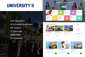 University II - Clean Joomla Theme