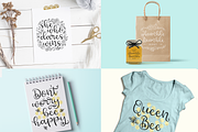 Scripts Font Bundle, 8 fonts, a Script Font by Rachel White Art (Thumbnail 9 of 17)