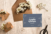 StunningOverturn Modern/Vintage Font, a Serif Font by PompoCo (Thumbnail 5 of 14)