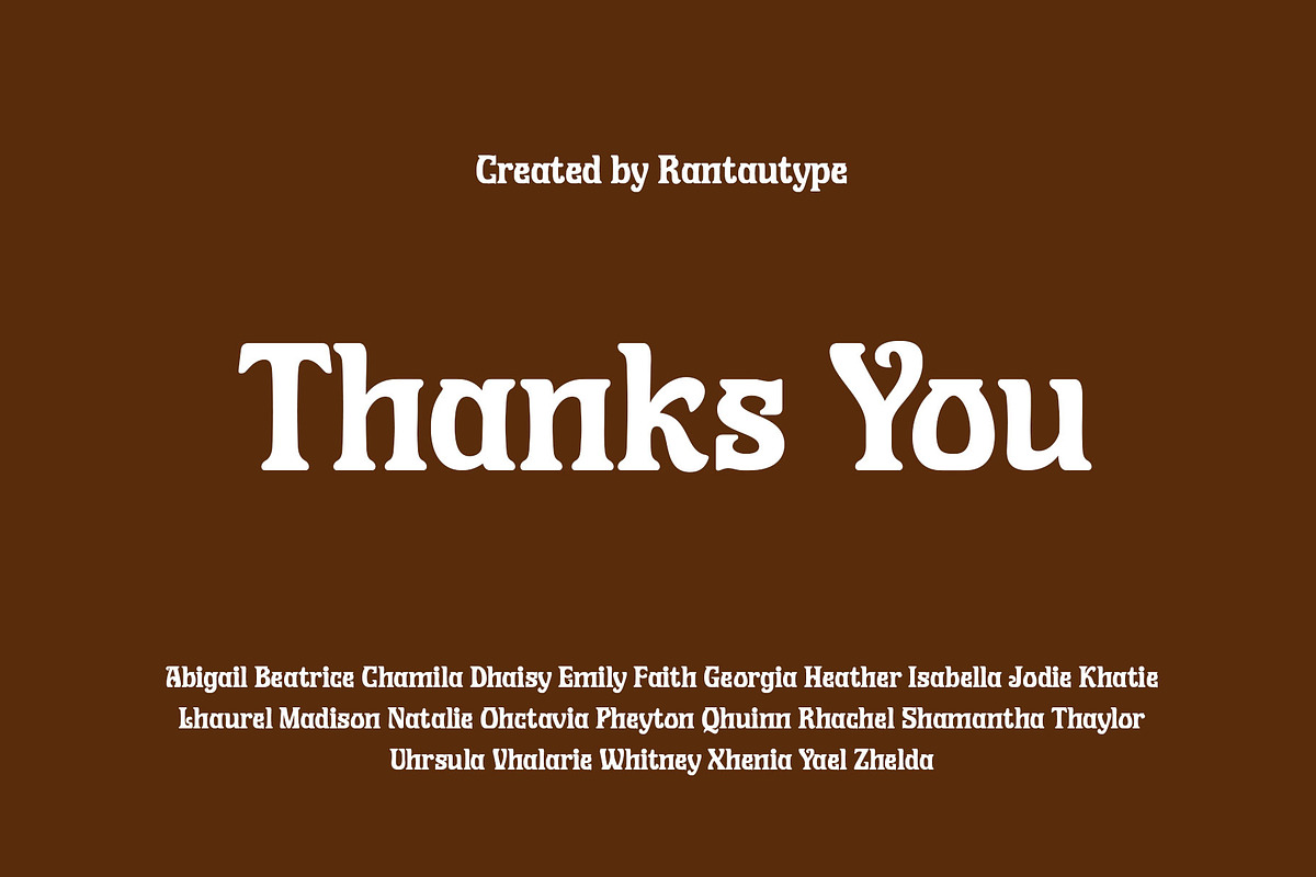 Varose Elegant Serif Font, a Serif Font by RantautypeStudio (Photo 13 of 13)