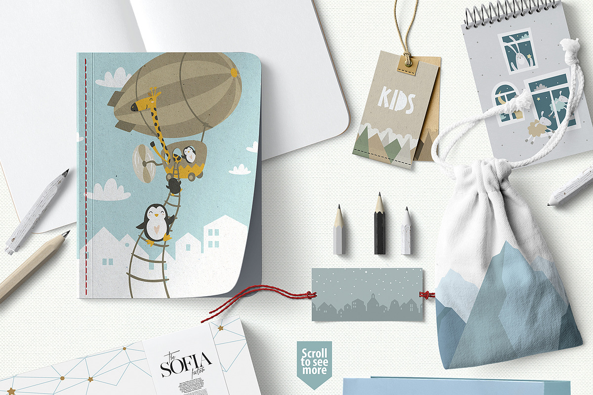 Kids Graphic Bundle - 1, an Animal Illustration by KAZUKA (Photo 3 of 11)