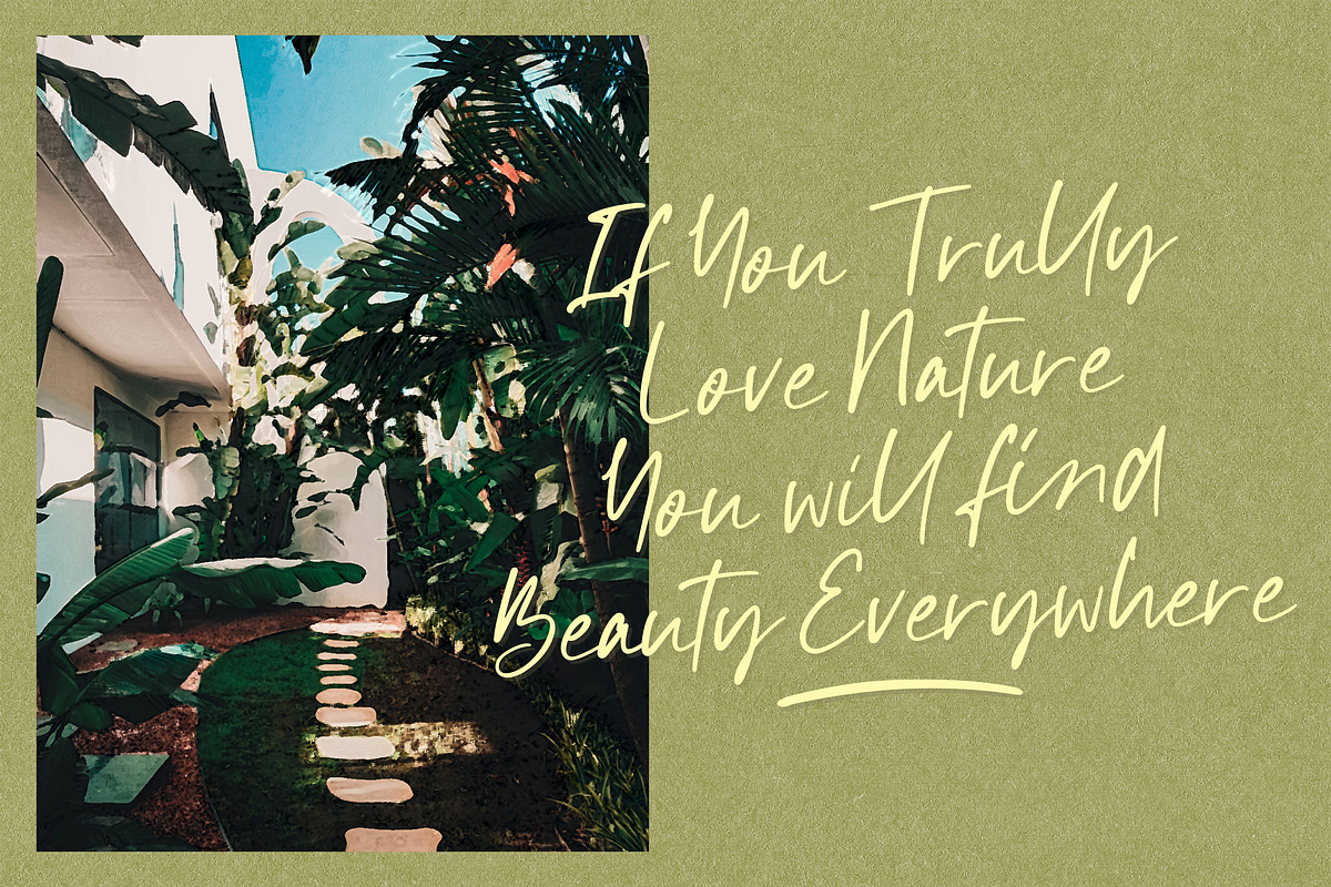 Mystique - Luxury Signature Font preview 5