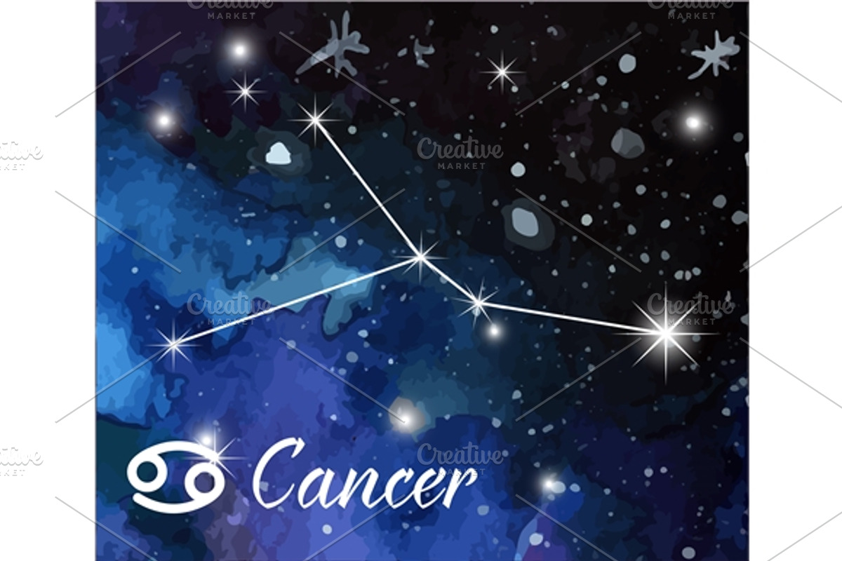 12 Zodiac signs on watercolor, a Texture Graphic by Sunshine Art Shop (Photo 5 of 13)