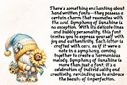 Symphony of sunshine - Handwriting, a Handwritten Font by Charmingbear59.design (Thumbnail 3 of 5)
