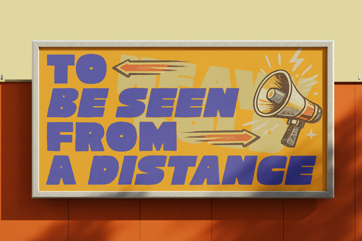 Dust Forge Chunky Sans Display Font, a Sans Serif Font by Letterhend Studio (Photo 2 of 9)