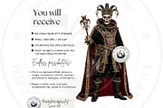 The Bone Circus Characters Cliparts, a Decorative Illustration by ThatsDesignArt (Thumbnail 2 of 11)