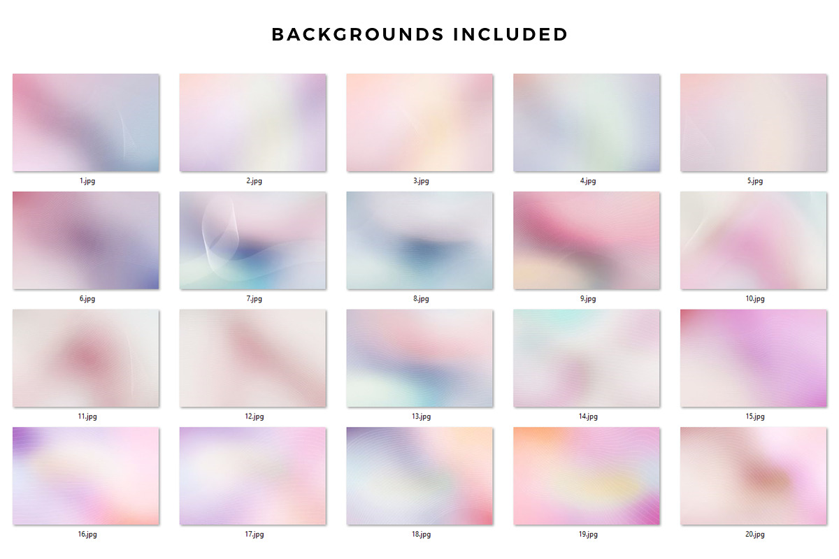 Fresco Mist Gradient Collection, a Pattern Graphic by Feather & Sage Design (Photo 9 of 10)