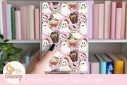 Spooky Christmas Cheer Seamless, a Pattern Graphic by CpSnowy (Thumbnail 4 of 5)