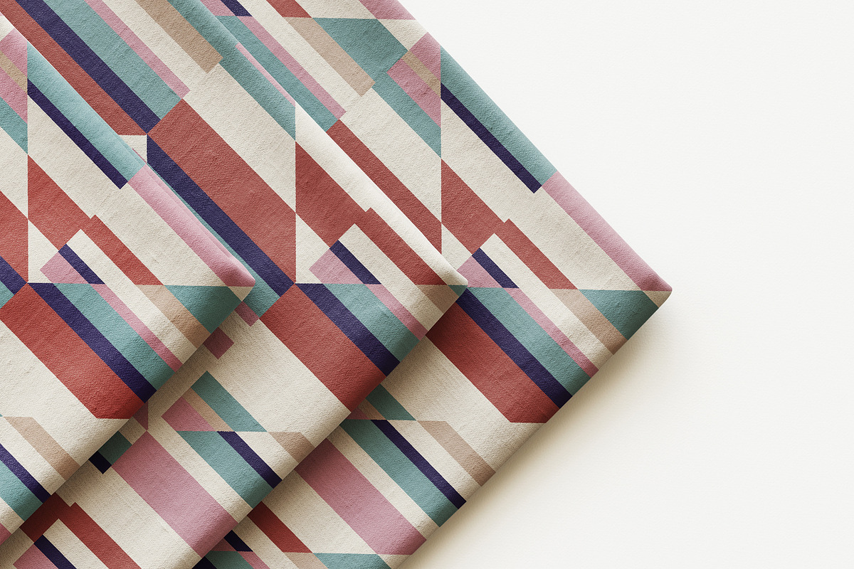 Colorful Geometric Seamless Pattern, a Pattern Graphic by StudioGlouna (Photo 8 of 9)