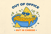 Chip in Cheese Illustration, a Food Illustration by Mangustudio (Thumbnail 1 of 3)