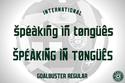 Goalbuster Fonts, a Sans Serif Font by Alphabet Agency (Thumbnail 5 of 10)