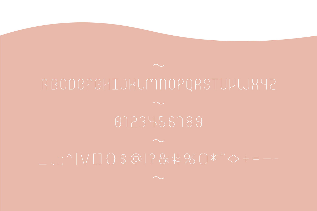 Bend Font preview 3