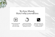 Modern Entrepreneur Showit Website, a Landing Page Template by Sugar Studios (Thumbnail 8 of 8)