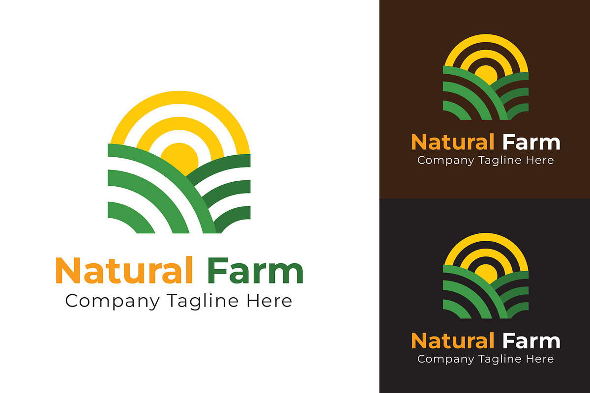 Natural Farm - Green Logo, a Branding & Logo Template by Design Box (Photo 1 of 2)