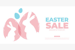 Easter Sale, a Graphic by Finevector