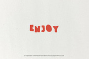 No Pizza – Hand drawn slice of fun, a Handwritten Font by Supersimbo © (Thumbnail 8 of 8)