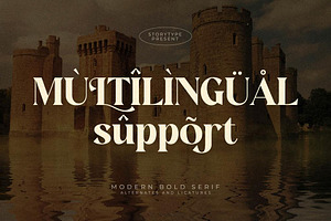 Mastery Kingdom Modern Bold Serif