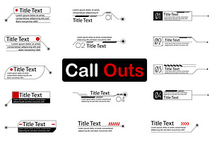 Animated Call Outs, a Templates & Theme by alexdndz