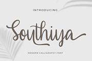 Southiya - Modern Calligraphy Font, a Script Font by StringLabs (Thumbnail 1 of 5)