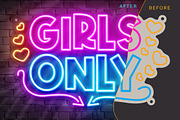 Neon Sign Board, an Action Add-On by Andrew Skoch Design (Thumbnail 8 of 8)