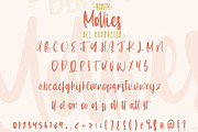 Beauty Mollies - Font Duo, a Script Font by Arendxstudio (Thumbnail 7 of 8)