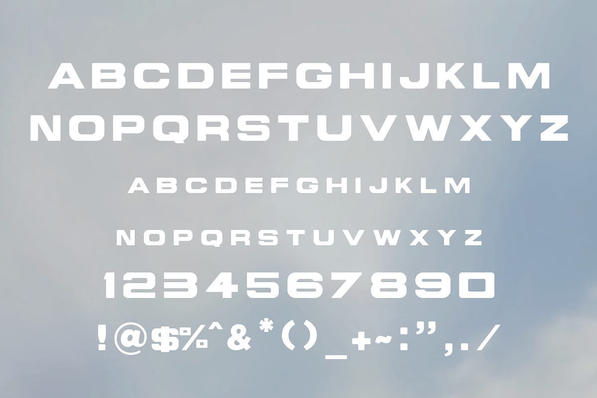 Petualang typeface preview 2