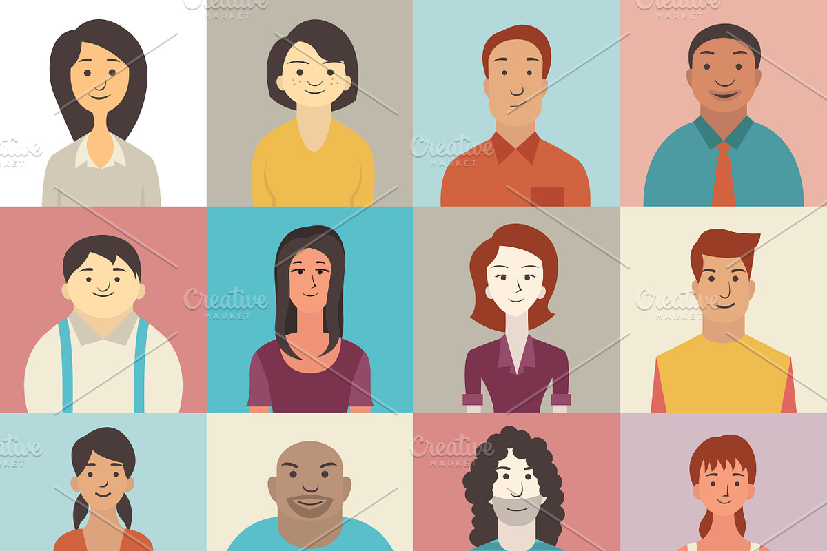 Various Poeple, a Person Illustration by Smiley Creative (Photo 2 of 2)