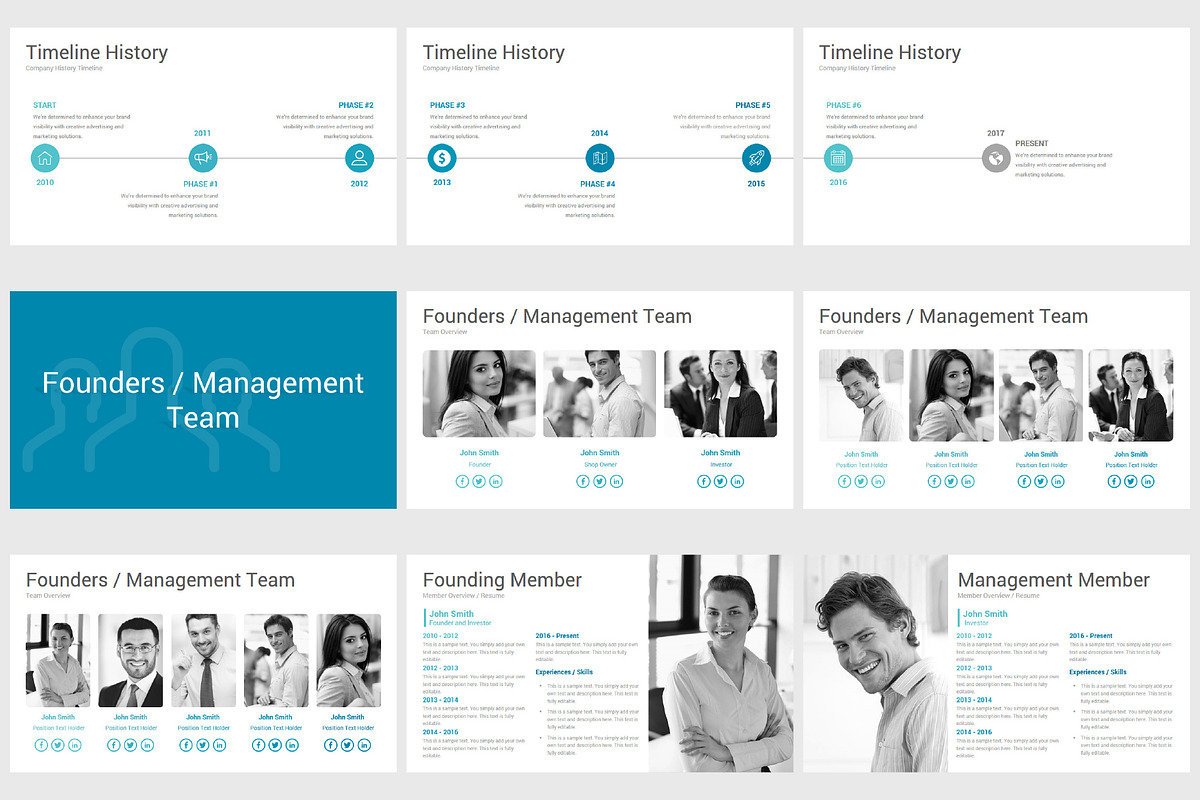 Business Plan Google Slides Template, a Presentation Template by SlideSalad (Photo 13 of 35)