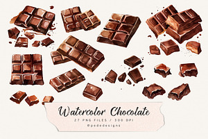 Watercolor Chocolate