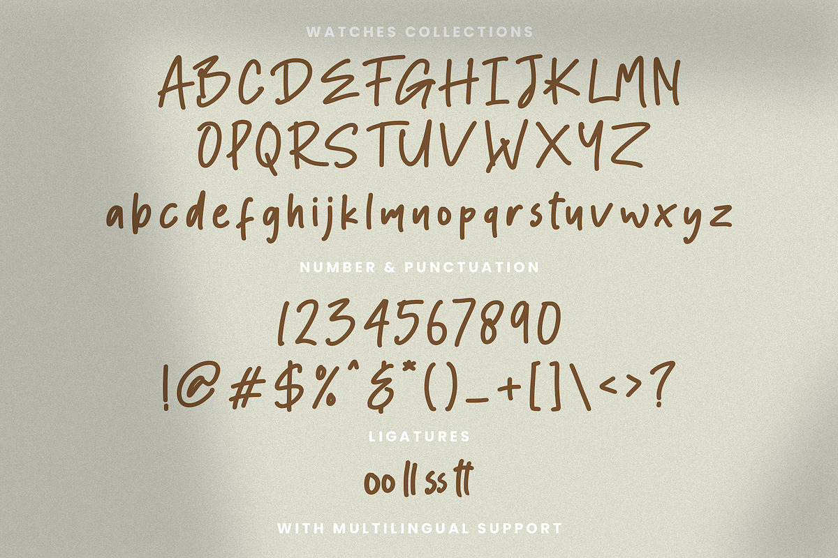 Ronald Flick - Handwritten Font, a Script Font by StringLabs (Photo 7 of 7)