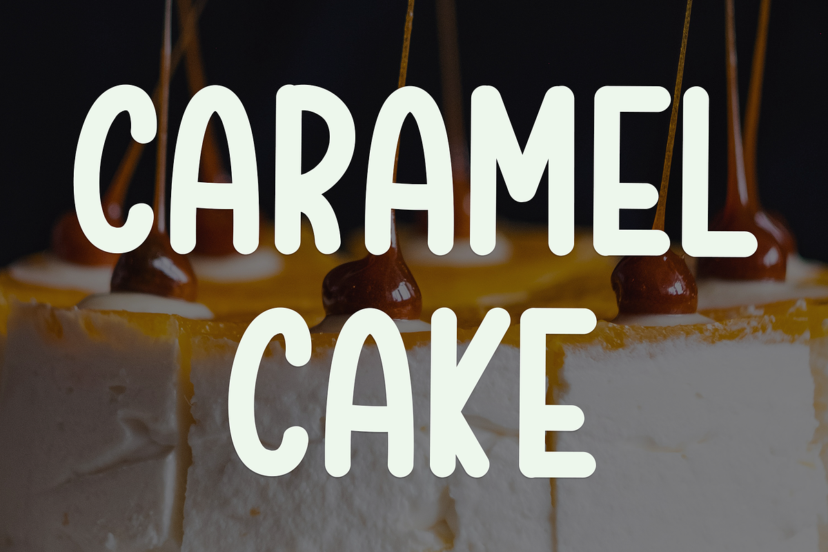 Sweet Caramel, a Sans Serif Font by InermediaSTUDIO (Photo 4 of 8)