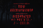 Vampire Roamer Brush Display Font, a Sans Serif Font by Maulana Creative (Thumbnail 3 of 7)