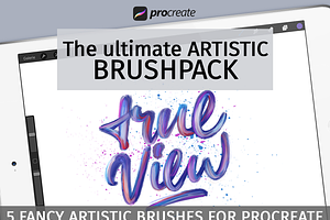 Artistic Brush Pack For Procreate