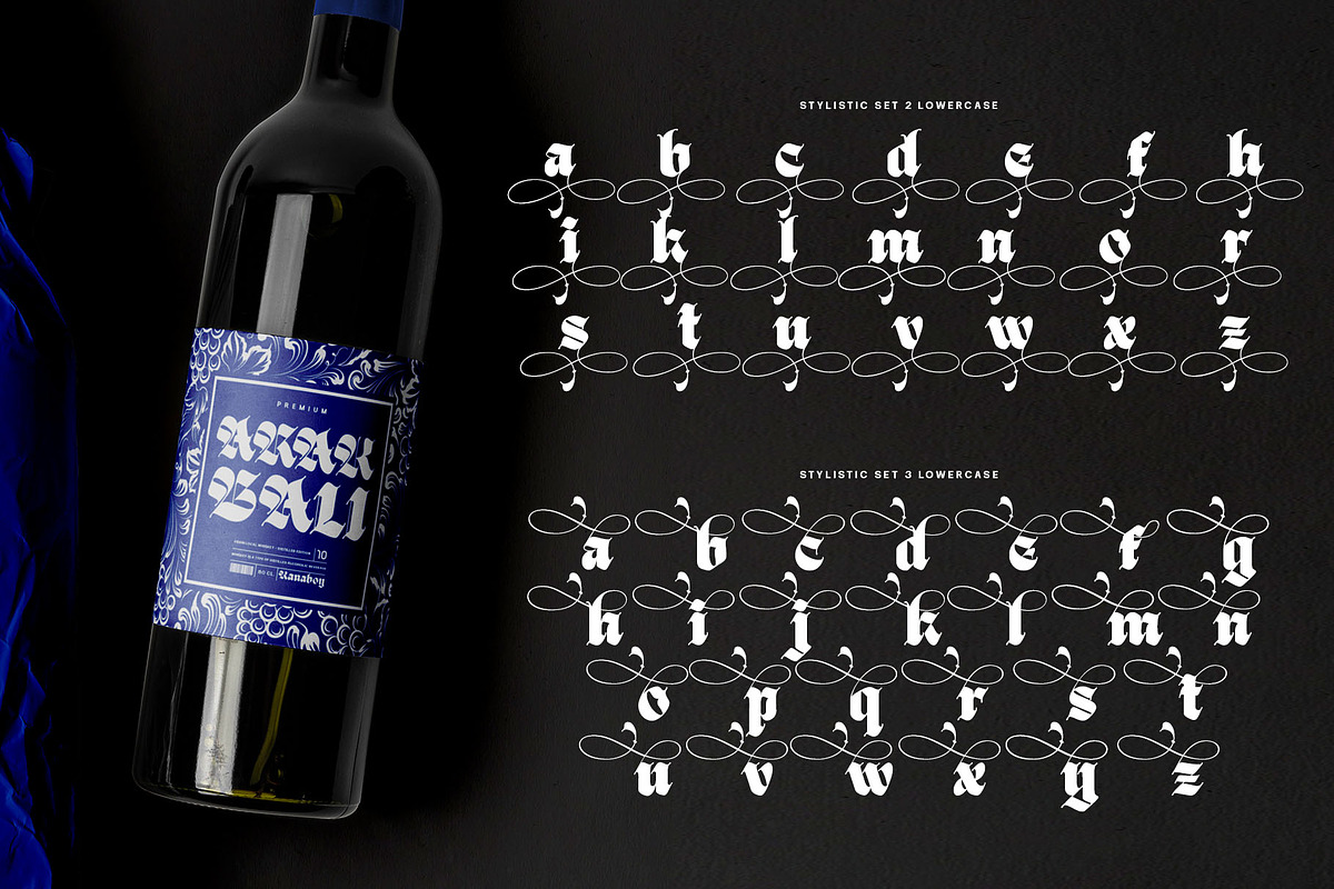 Black Great Typeface, a Blackletter Font by alit design (Photo 12 of 20)