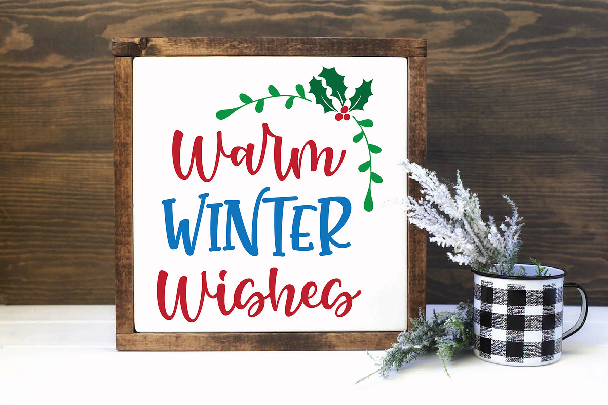 Christmas SVG Bundle, an Illustration by OldMarket Designs (Photo 4 of 12)