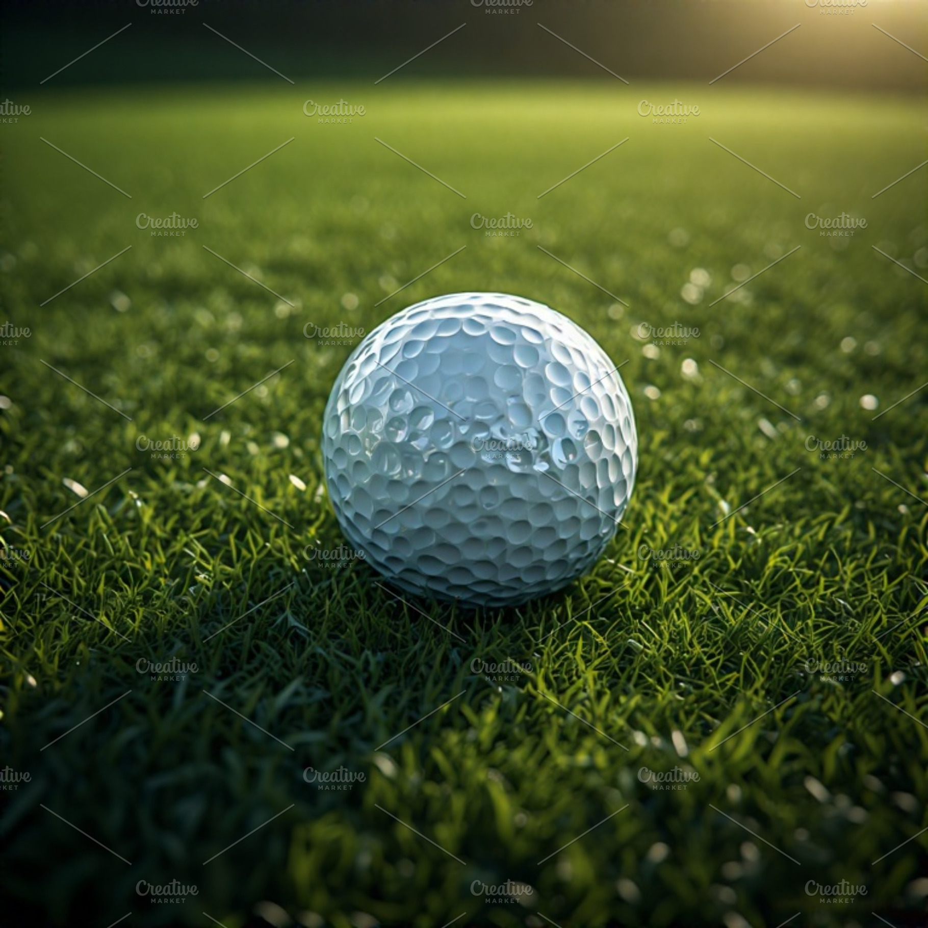 Golf ball stock image, a Photo by ComfortQ
