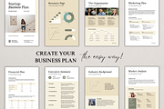Startup Business Plan Templates, a Print Template by TheSimplySereneShop (Thumbnail 1 of 7)