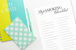 Stop Smoking Journal Canva PDF