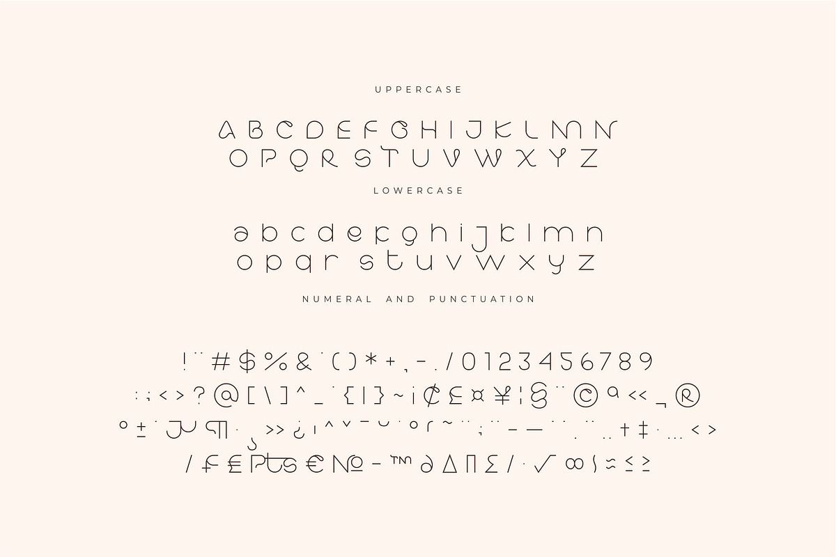 Rolina - Outline Family Font, a Sans Serif Font by suhadidesign (Photo 11 of 12)