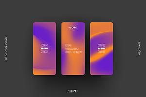 VIBRANT ABSTRACT GRADIENT TEXTURES