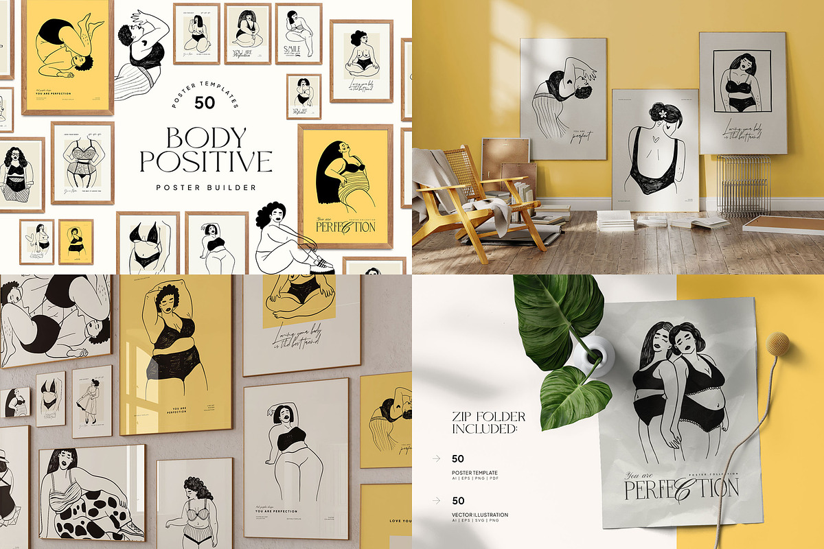 Mega Poster Bundle | 52 in 1, an Object Graphic by KetteCreate (Photo 25 of 53)
